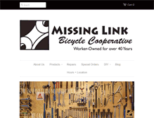 Tablet Screenshot of missinglink.org